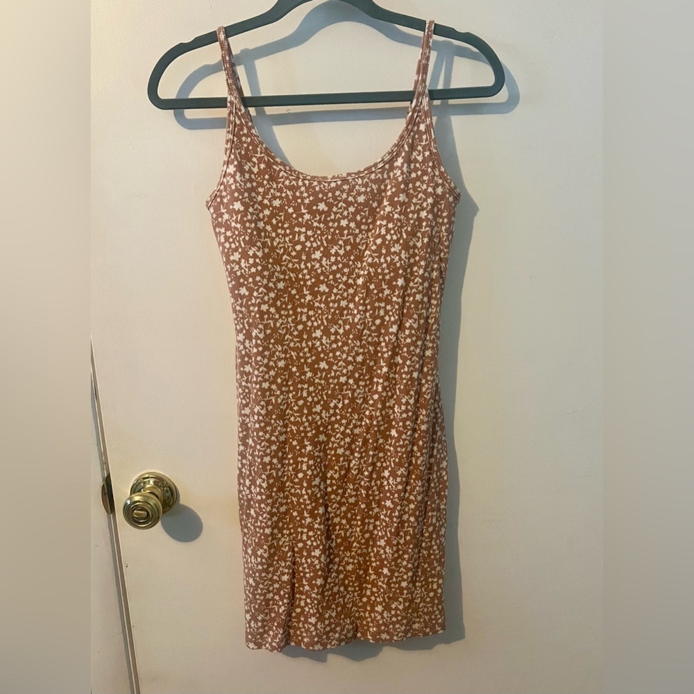 Old Navy Light brown floral dress
